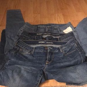3 pairs of Old Navy Jeans